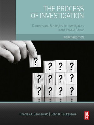 cover image of The Process of Investigation